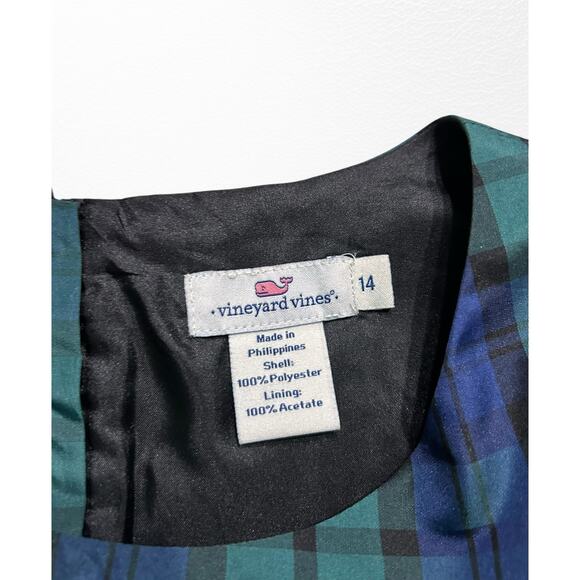 Vineyard Vines Satin Party Dress, Size 14 - Picture 5 of 9